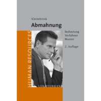 Abmahnung Vorlage kostenlos