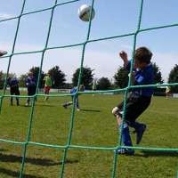Fußball - Training mit dem Nachwuchs