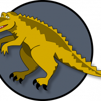 Das Dino-Monster jagte den Kaktusförster