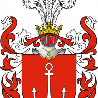 Die adlige polnische Familie Achmatowicz, Wappen Kotwica, (Anchora Marina, Stumberg).