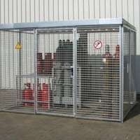 Gasflaschen-Container ermöglichen die Lagerung von technischen Gasen nach TRG 280