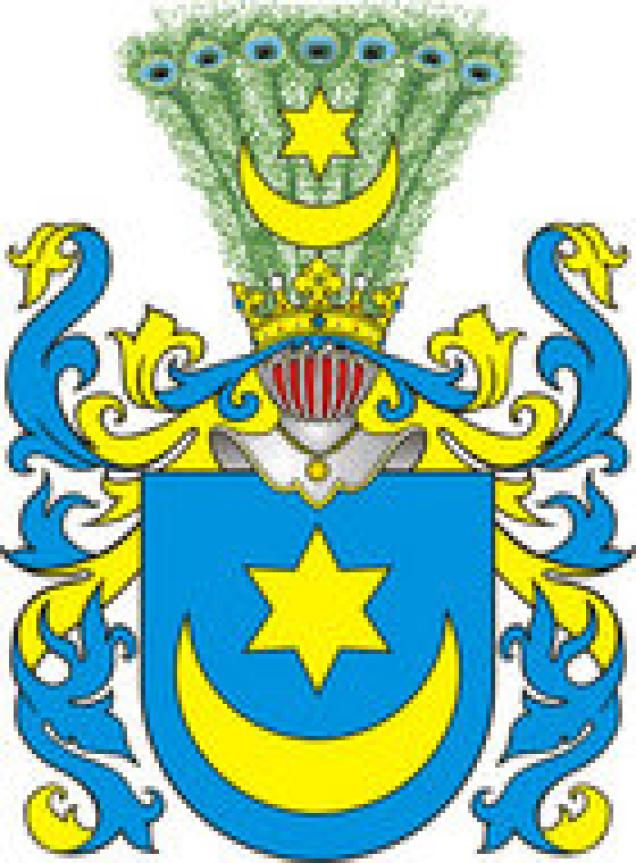 Die polnische adlige Familie Adamowicz, Wappen Leliwa.
