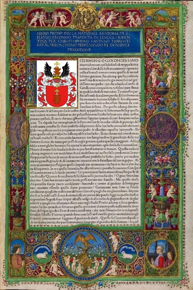 Die adlige polnische Familie Achramowicz, Wappen Nieczuja (Cielech, Ostrew, Ostrzew, Ostrzeszew, Nieczyja, Nieczuja Pruska, Pień