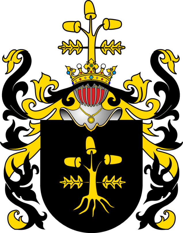 Die adlige polnische Familie Achler, Wappen Dąb (Czelechy, Dub, Ehler, Żelechy).