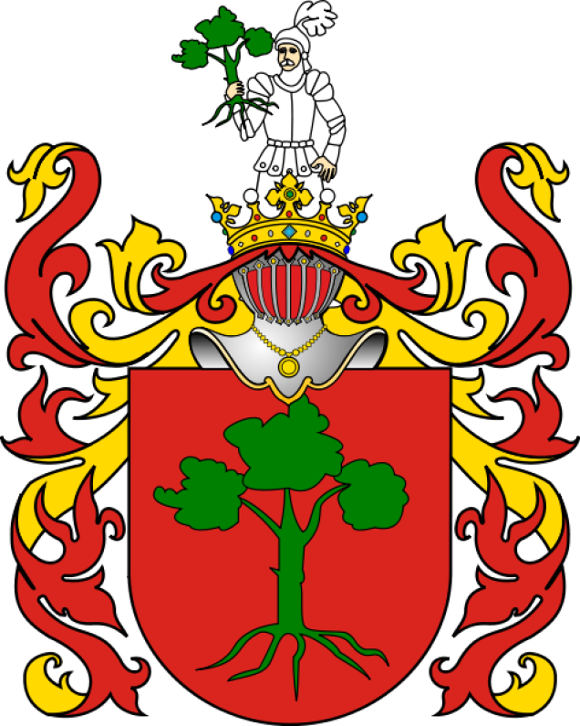 Die adlige polnische Familie Aberwoj, Wappen Godziemba (Godziąba, Godzięba, Godzięby, Godzyamba, Godzamba).