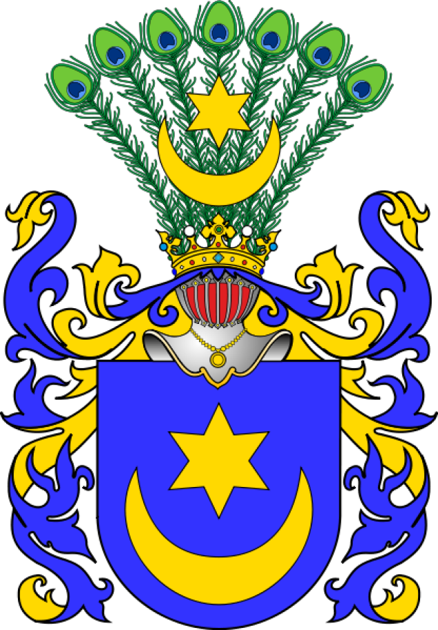 Die adlige polnische Familie Albicki, Wappen Leliwa (Leliwczyk, Leliwita).