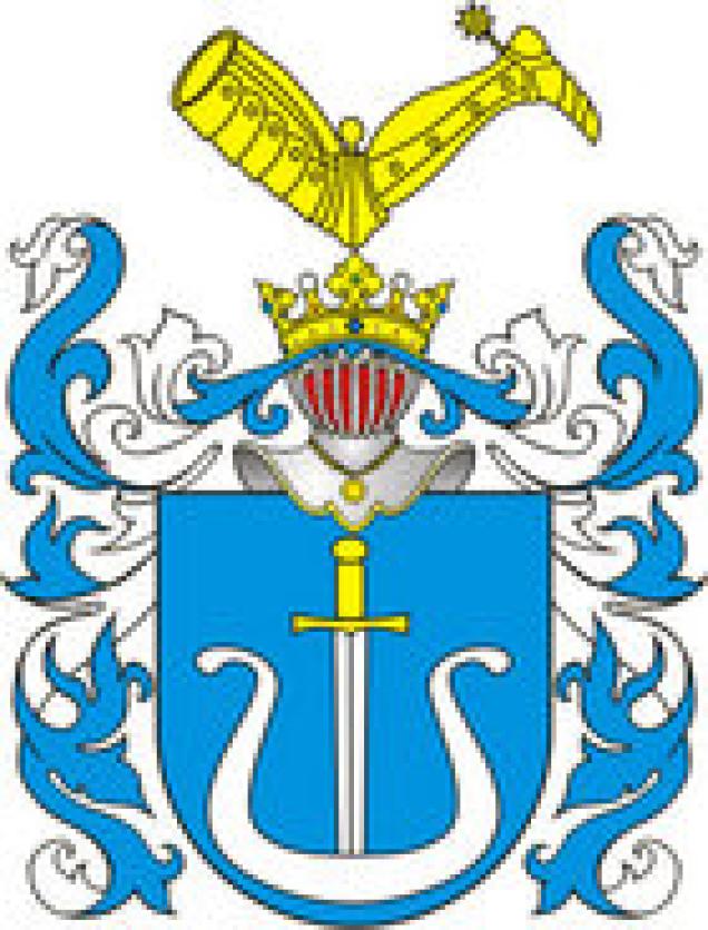 Die adlige polnische Familie Abulewicz Wappen Nowina (Nowiny, Nowińczyk, Wojnia, Zawiasa, Złotogoleńczyk).