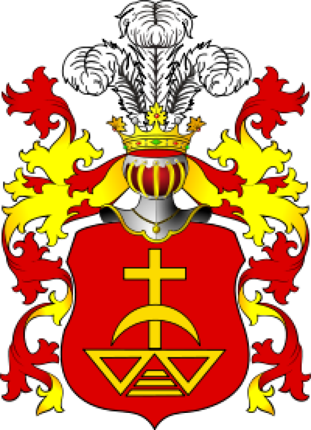 Die adlige polnische Familie Abramowicz, Wappen Waga.