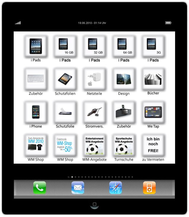 IPAD GPAD AMAZON Shopping und vieles neue Apps mehr