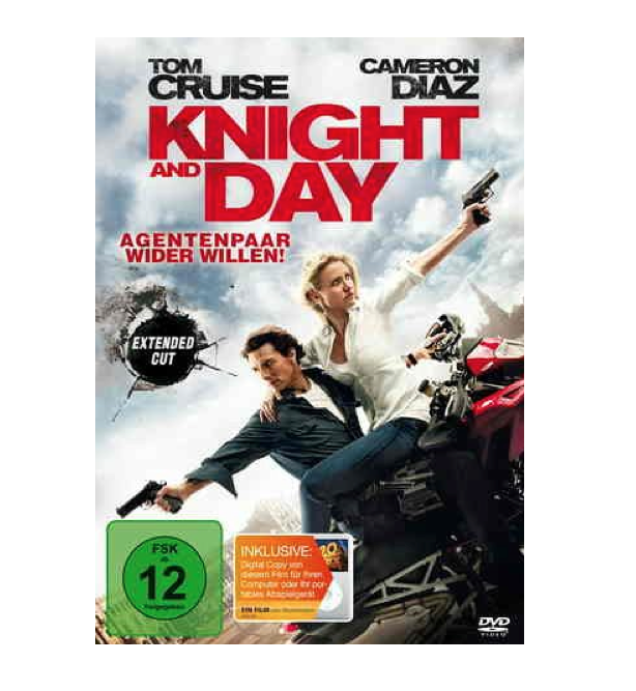 Knight and Day Extended Cut DVD Version incl. Digital Copy