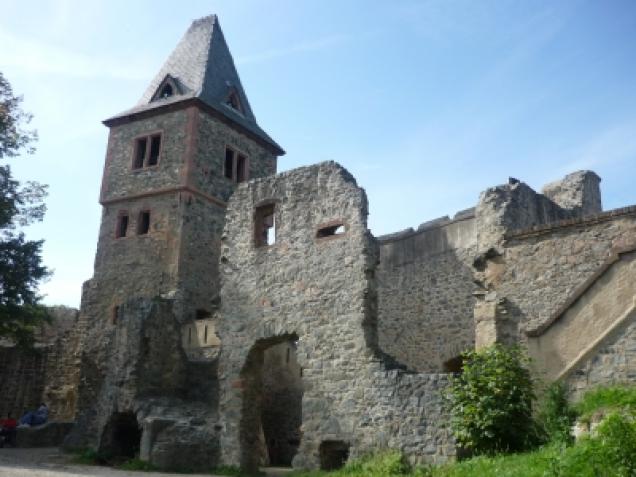 Im Nebel der Burg Frankenstein