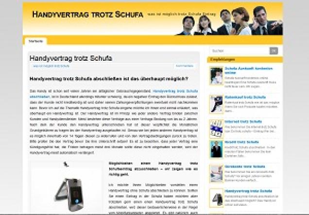 Handyvertrag trotz Schufa erhalten