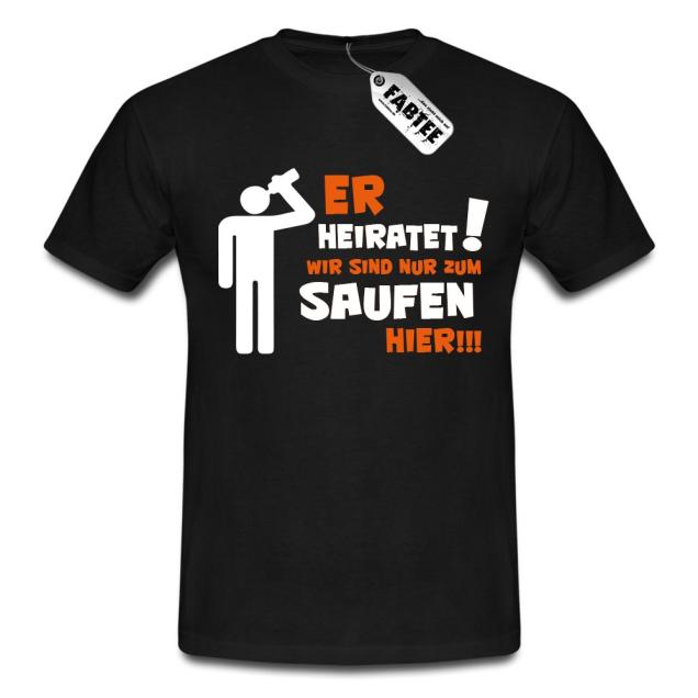 T-Shirts für den Jungesellenabschied