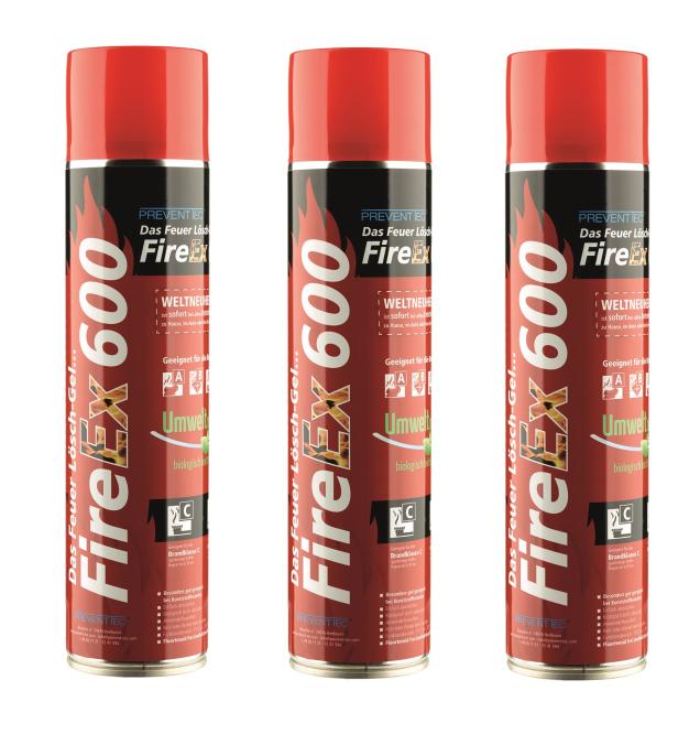 FireEx600 Feuer Lösch-Gel mit Prevento