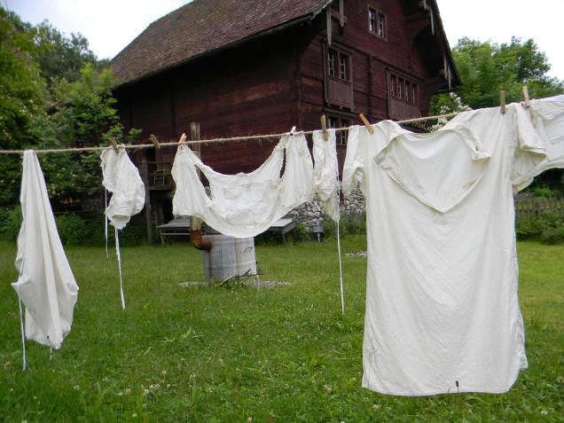 Wie wasche ich weiße Wäsche?