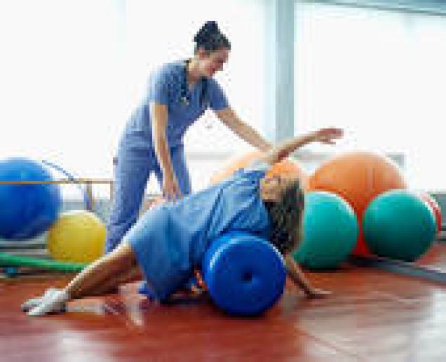 Physiotherapie fördert die Eigen - und Muskelaktivität