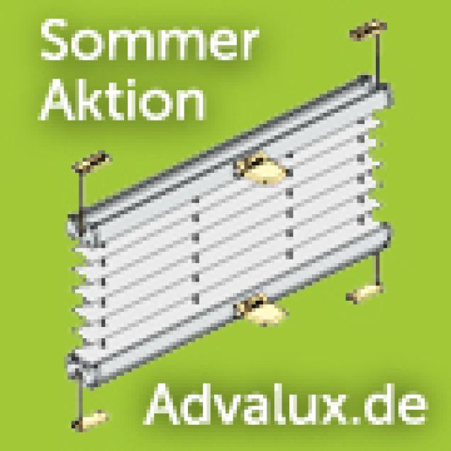 Plissee Sommeraktion startet Montag bei Advalux ...