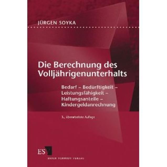 Volljährigenunterhalt-Rechner - Berechnung bei Ausbildung und Verwirkung