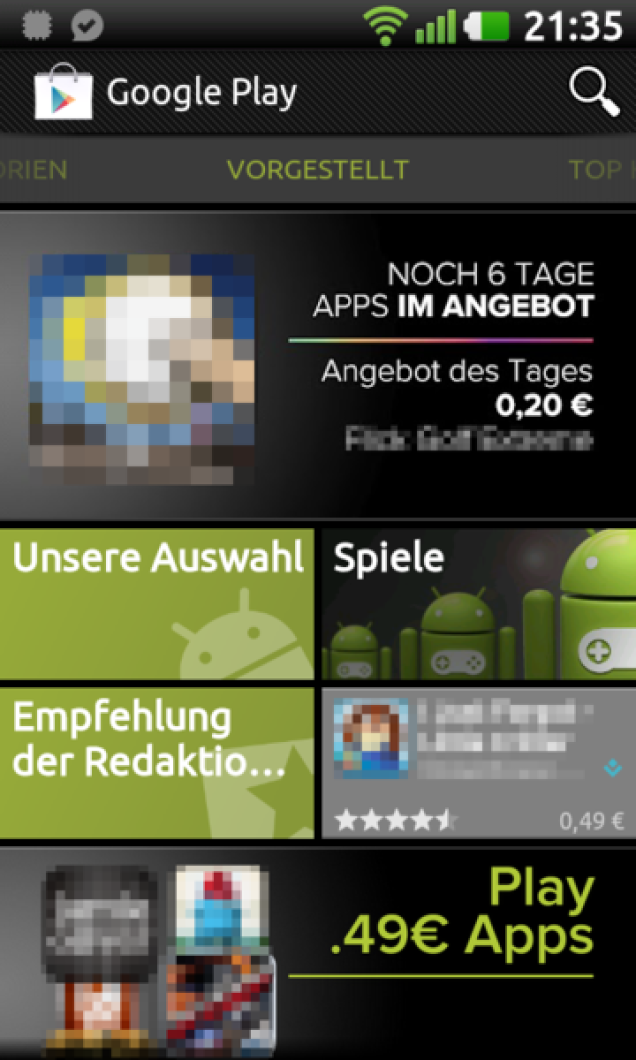 Google Play - der neue Android Market