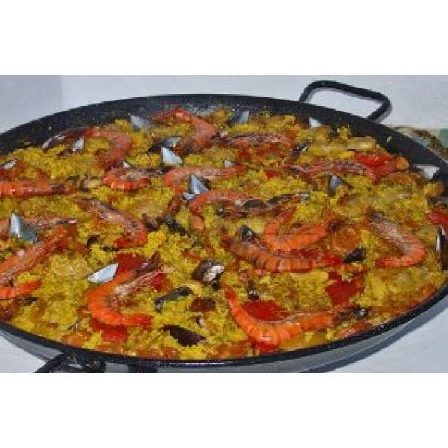 Spanisches essen Paella und Tapas - Rezepte