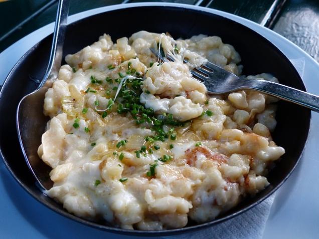 Schwäbische Spätzle nach Südtiroler Art - einfach köstlich!