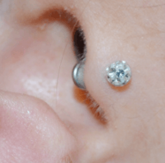 Tragus Piercing - Stechen - Heilen - Pflege -  Risiken