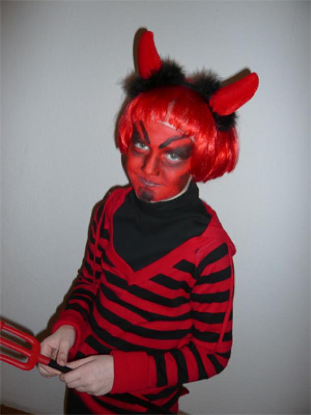 Teufel schminken: Karneval Schmink-Tipps für die Session 2011